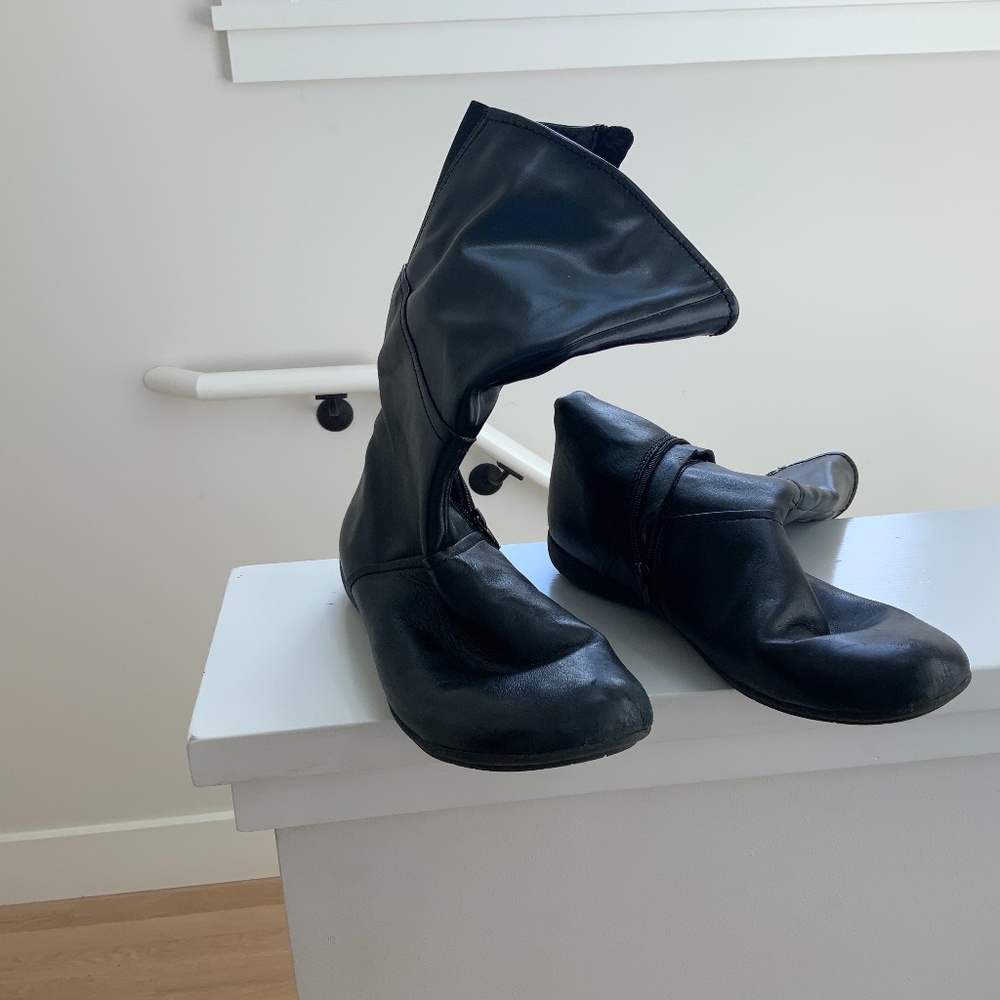 Women’s soft leather boots
